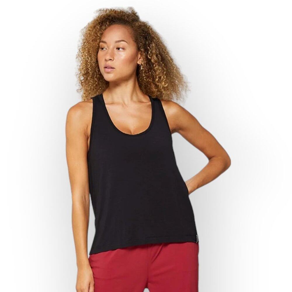 Fourlaps Surge Cooling Mesh Back Tank S Black Lightweight NWT